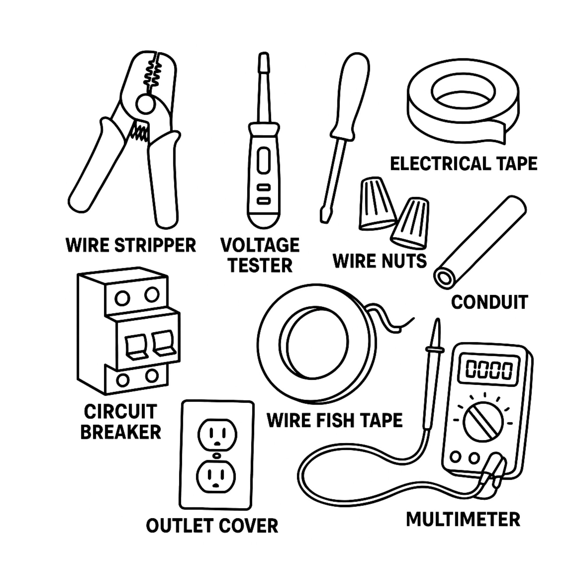 Tools identification page
